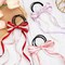 3/8" x 100 Yards Satin Ribbon - Scarlet Silk Ribbon with Spool - Ideal for Gift Wrapping, Floral Bouquets, Crafts, Wedding Party Decorations, Christmas and Sewing Projects
